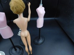 ash blonde barbie reddress nude bk